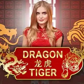 Dragon Tiger by Evolution, showcased at trinocasino-gr.gr – game logo