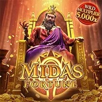 Midas Fortune logo – Slots by PG Soft at Trino Casino