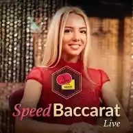 Speed Baccarat A logo by Evolution Trino Casino